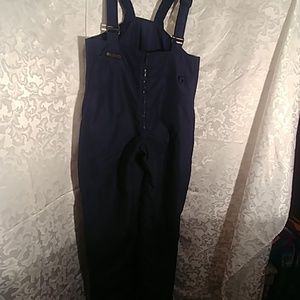 1 PR snow Bibs, Mens black